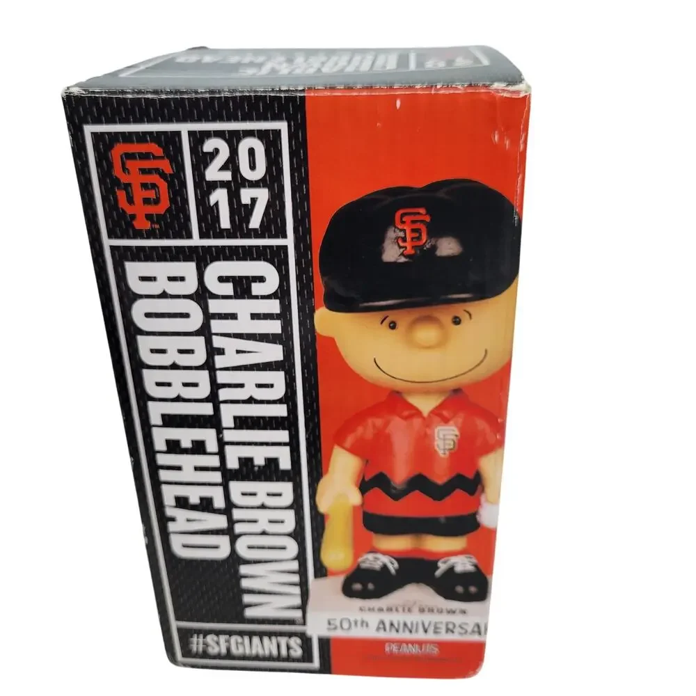 Charlie Brown Bobblehead 2017 San Francisco Giants 50 Anniversary 81426-1M10